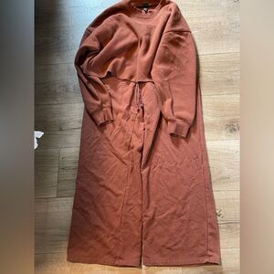 Wild Fable Brown Crop top and wide leg pants